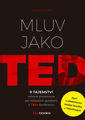Obálka knihy Mluv jako TED